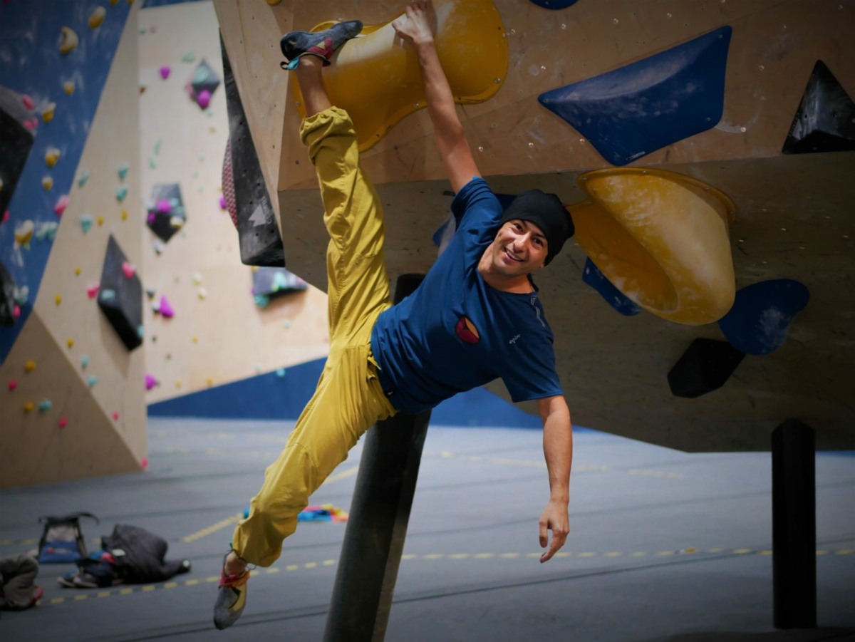Schwerkraft Boulderhalle Ingolstadt Boulderwand in der Schwerkraft Boulderhalle Ingolstadt