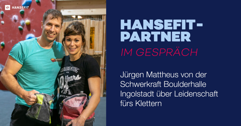 Jürgen Matteus vom Schwerkraft Boulderhalle Ingolstadt im Gespräch