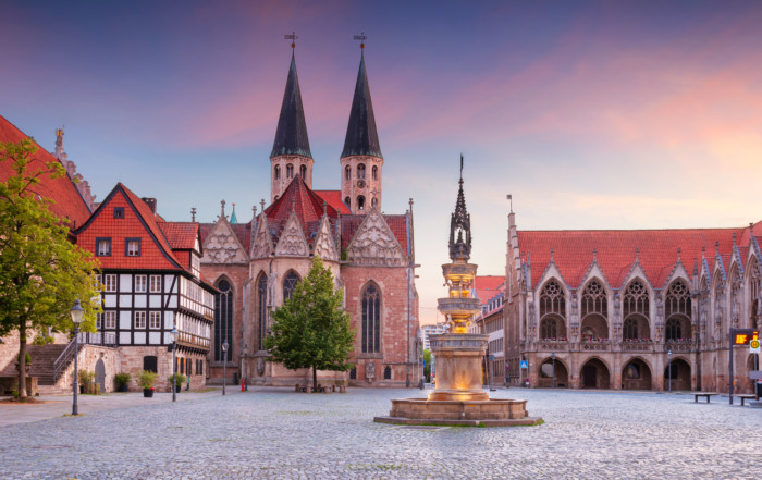 Bild der historischen Altstadt von Braunschweig
