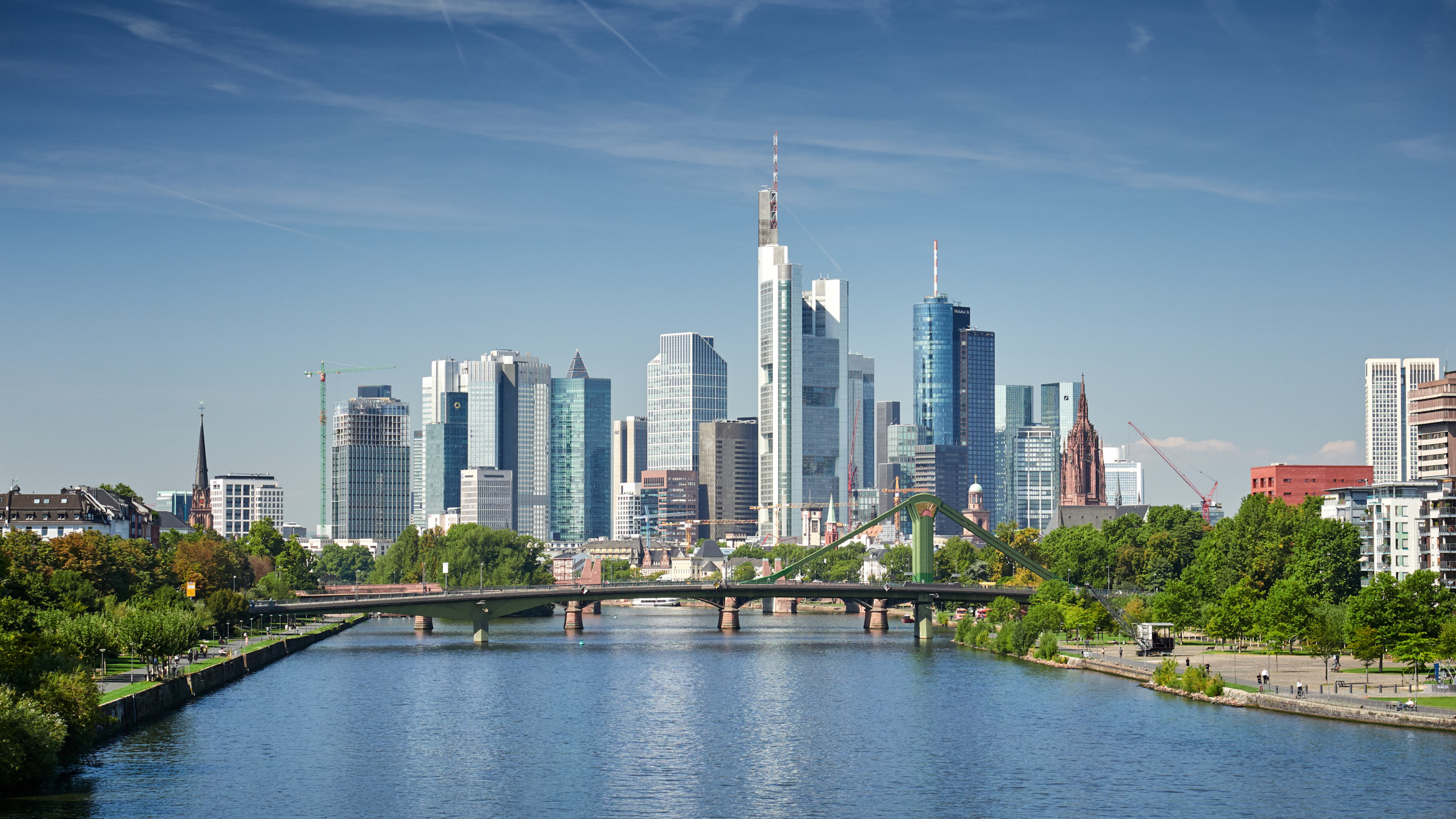 Bild der Skyline von Frankfurt am Main