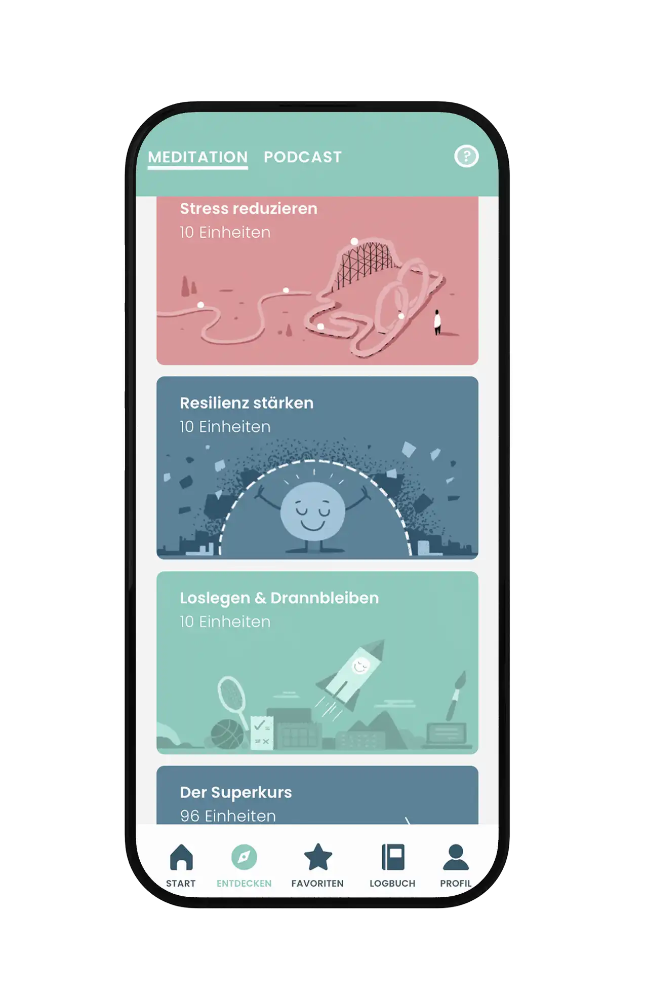 Balloon_Mockup Screenshot von der Balloon App