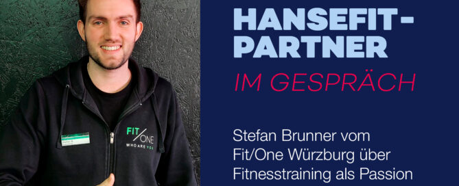 Im Gespräch mit Stefan Brunner vom Fit/One Studio Würzburg.