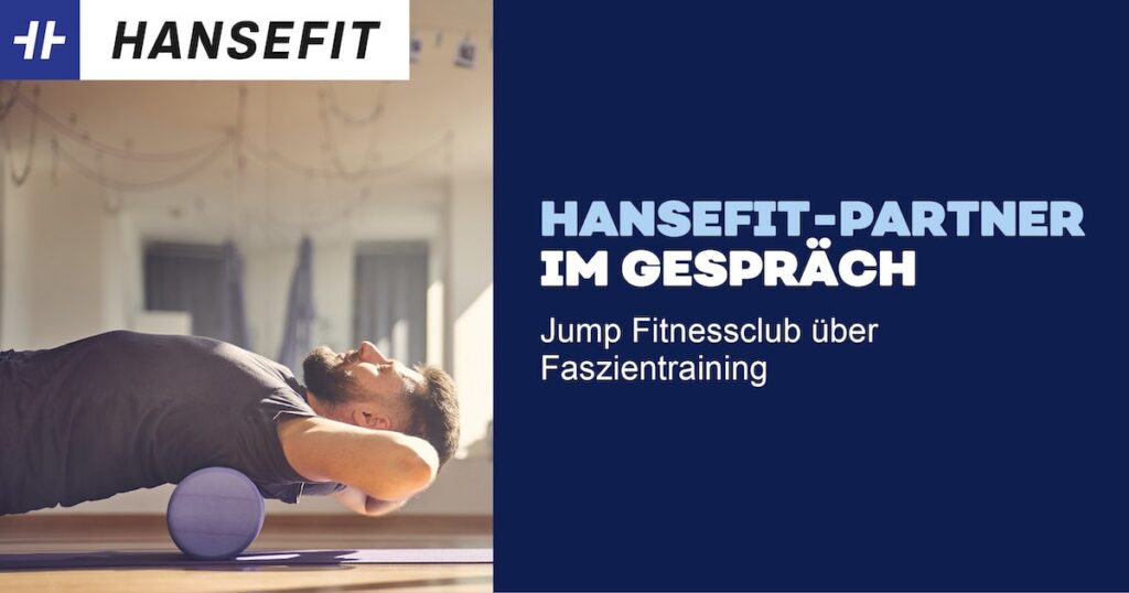 Faszientraining Mann Blackroll Rücken