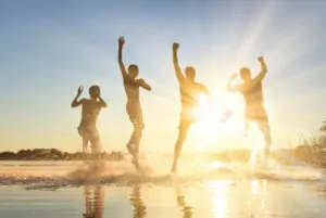 Sport am Strand