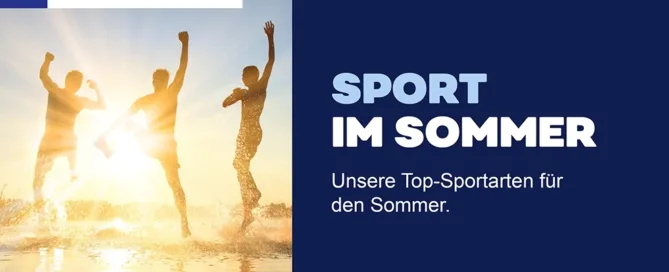 Sport im Sommer