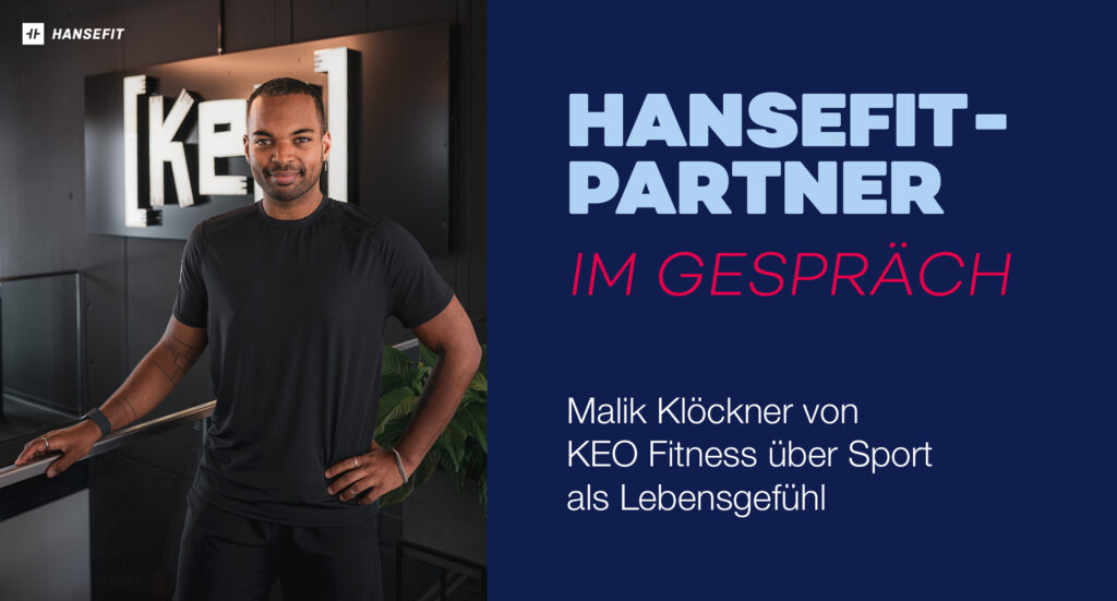 KEO Fitness Teaser mit Portrait von Malik Klöckner