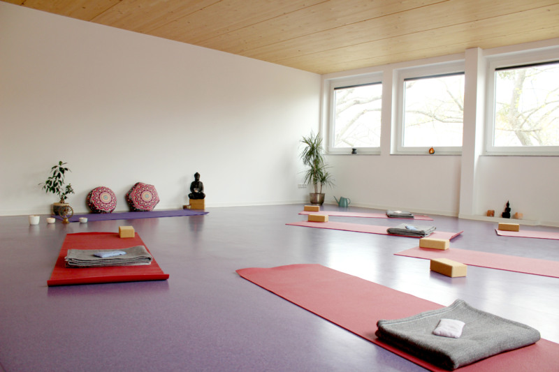 kleinA Yoga Innenbereich der Innenbereich vom kleinA Yogastudio