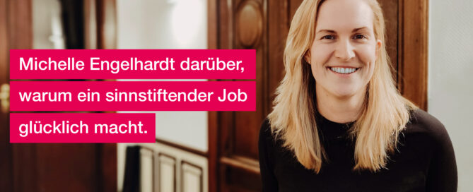 Ein Portrait von Michelle Engelhardt.