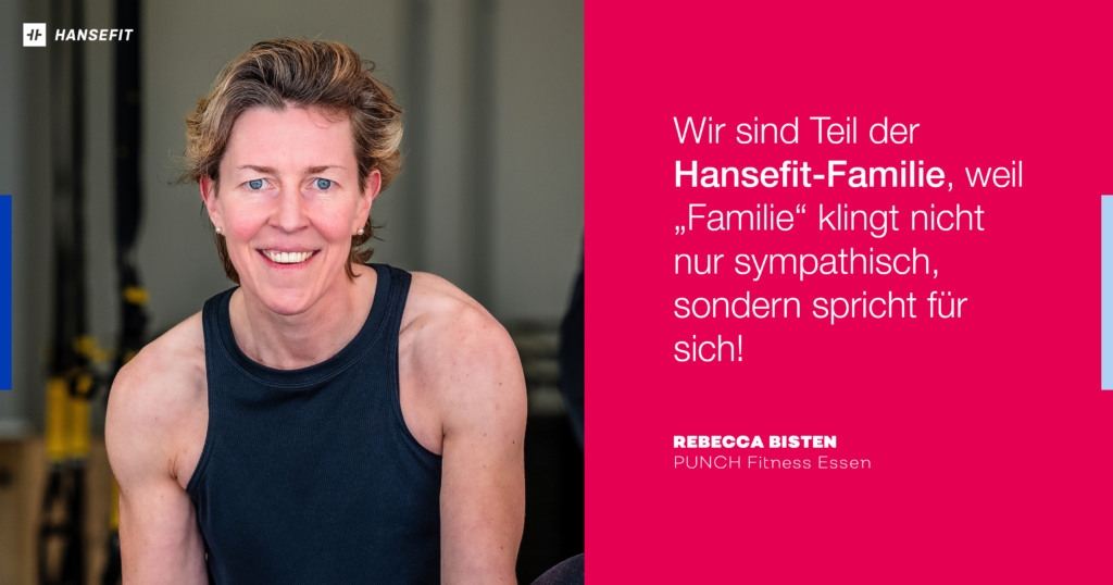Rebekka von PUNCH Fitness über Hansefit