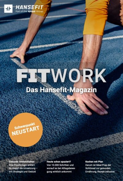 Magazincover vom ersten Magazin zum Thema Neustart