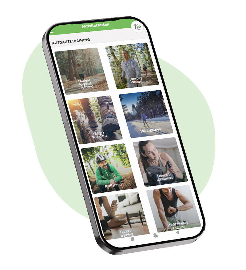 i-gb-app Ein Screenshot aus der i-gb App